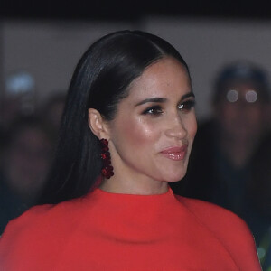 Le prince Harry, duc de Sussex, et Meghan Markle, duchesse de Sussex assistent au festival de musique de Mountbatten au Royal Albert Hall de Londres, Royaume Uni, le 7 mars 2020.  Duke and Duchess of Sussex attend The Mountbatten Festival of Music at the Royal Albert Hall in London, UK, on March 7, 2020. 