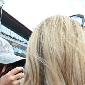 Tom Cruise au Grand Prix de Formule 1 (F1) de Silverstone, le 3 juillet 2022.