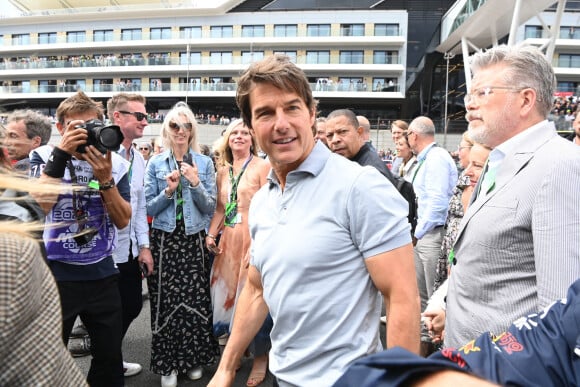 Tom Cruise au Grand Prix de Formule 1 (F1) de Silverstone