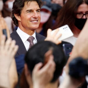 Tom Cruise - Première du film "Top Gun: Maverick" à Séoul en présence de T.Cruise et M.Teller, le 19 juin 2022. Cette suite de "Top Gun" est attendue sur les écrans sud-coréens le 22 juin 2022. 