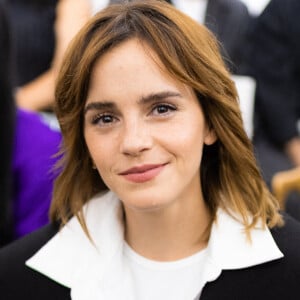 Emma Watson - Défilé de mode Haute-Couture automne-hiver "Schiaparelli" à Paris. © Da Silva-Perusseau/Bestimage