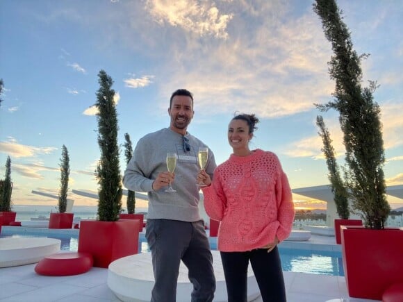 Pablo Puyol et sa compagne Beatrice Mur sur Instagram en novembre 2021.