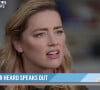 Amber Heard s'exprime pour la première fois à la télévision dans l'émission "Today Show" (NBC), depuis la perte de son procès contre J.Depp, le 13 juin 2022.