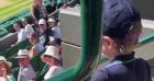 Marin, le fils d'Arnaud Clément et de Nolwenn Leroy a fait une rare apparition à Wimbledon. @ Instagram / Nolwenn Leroy