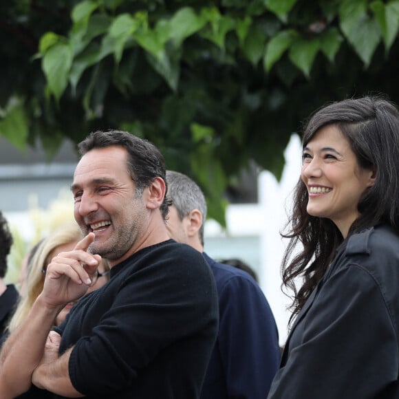 Gilles Lellouche, Mélanie Doutey - Photocall du film "Le grand bain" au 71ème Festival International du Film de Cannes, le 13 mai 2018. © Borde / Jacovides / Moreau / Bestimage 