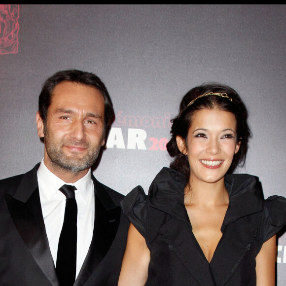 Gilles Lellouche et Mélanie Doutey - 36ème cérémonie des César au théâtre du Châtelet à Paris le 25 février 2011