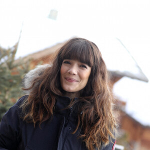 Mélanie Doutey au photocall du film "Le Temps des secrets" lors de la 25ème édition du Festival international du film de comédie de l'Alpe d'Huez, France, le 21 janvier 20222. © Dominique Jacovides/Bestimage 