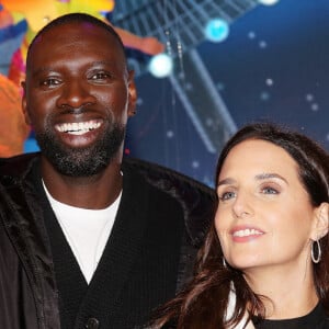 Omar Sy et sa femme Hélène - Lancement de "1,2,3... Noël" lors de l'inauguration des vitrines et du sapin de Noël 2021 des Galeries Lafayette Haussmann 2021 à Paris. Le 17 novembre 2021