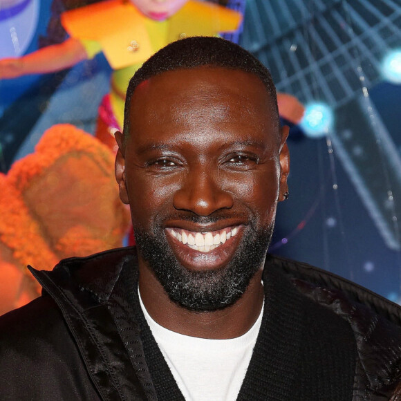 Omar Sy et sa femme Hélène - Lancement de "1,2,3... Noël" lors de l'inauguration des vitrines et du sapin de Noël 2021 des Galeries Lafayette Haussmann 2021 à Paris. Le 17 novembre 2021