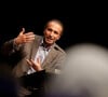 L'islamologue suisse Tariq Ramadan en conférence à Bordeaux sur le thème " Les clefs du vivre ensemble" à Bordeaux le 27 mars 2016
