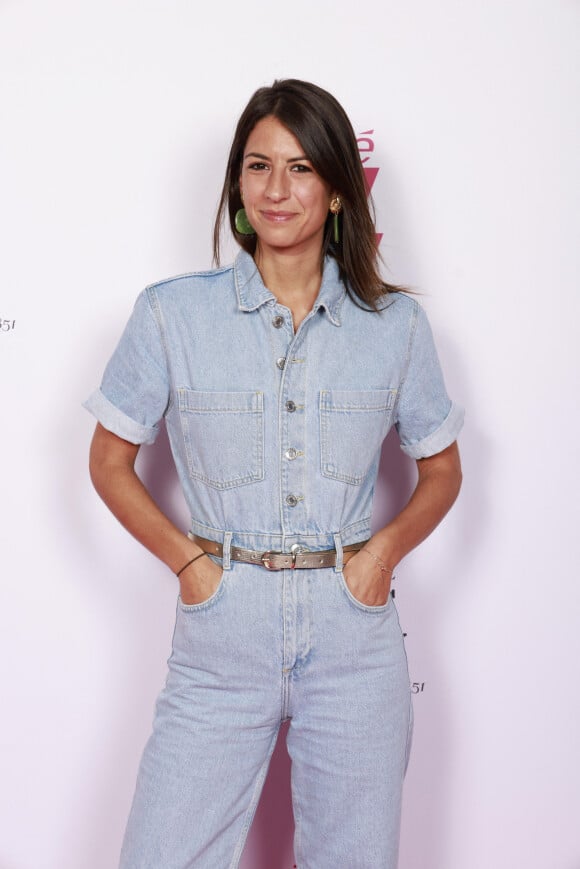 Exclusif - Hélène Mannarino - Soirée "Télé 7 Jours Summer Party" au restaurant "Monsieur Bleu" à Paris le 14 juin 2022. © Christophe Aubert via Bestimage