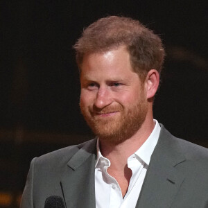 Le prince Harry et Meghan Markle lors de la cérémonie d'ouverture des Invictus Games à La Haye. 