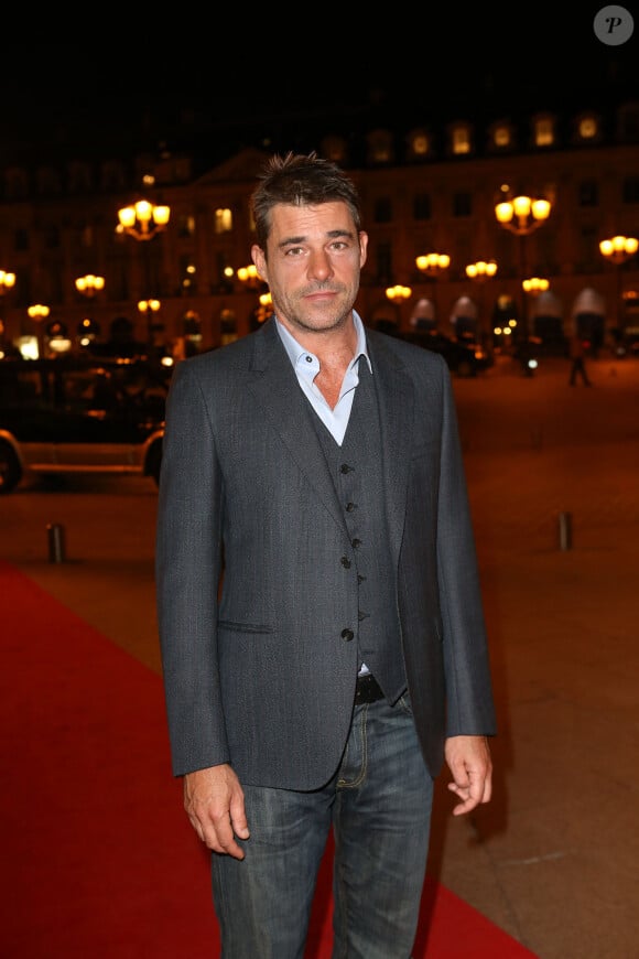 Thierry Neuvic (petit-ami de la chanteuse Jenifer) - Soiree pour les 180 ans de la grande maison Jaeger LeCoultre place Vendome a Paris, le 17 octobre 2013. 