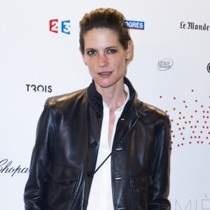 Hélène Fillières - Inauguration de l'exposition "Lumière! Le cinéma inventé!" au Grand Palais à Paris, le 26 mars 2015. 