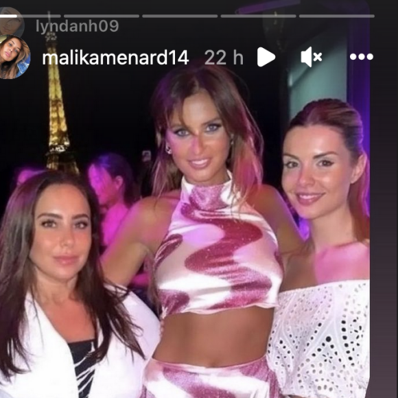 Malika Menard célèbre ses 35 ans à Paris avec ses amis - Instagram