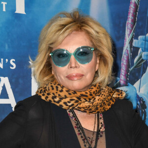 Amanda Lear - Première du nouveau spectacle du Cirque du Soleil "Toruk", inspiré du film Avatar de J. Cameron à l'AccorHotels Arena de Bercy à Paris le 4 avril 2019. © Coadic Guirec/Bestimage 