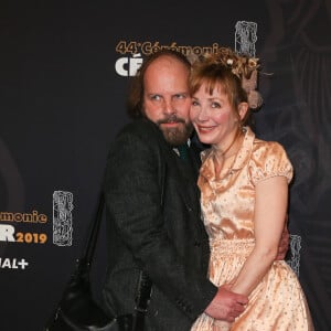 Julie Depardieu et son compagnon Philippe Katerine - Photocall de la 44ème cérémonie des César à la salle Pleyel à Paris. Le 22 février 2019 © Borde-Jacovides / Bestimage 