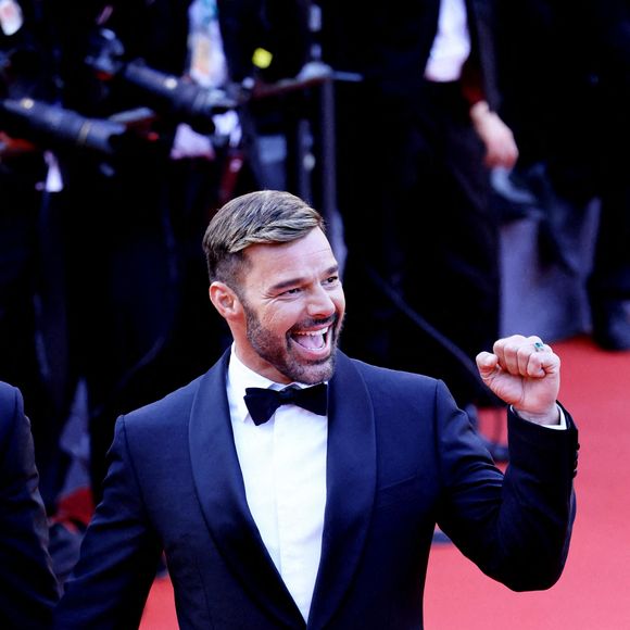 Ricky Martin - Montée des marches du film " Elvis " lors du 75ème Festival International du Film de Cannes. Le 25 mai 2022 © Dominique Jacovides / Bestimage 