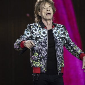 Mick Jagger - Les Rolling Stones en concert à l'hippodrome de Longchamp. Paris, le 23 juillet 2022. © Jack Tribeca / Bestimage