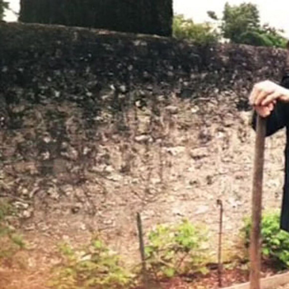 Mick Jagger dans son château de Fourchette, qui se situe en France près du village de Pocé-sur-Cisse.