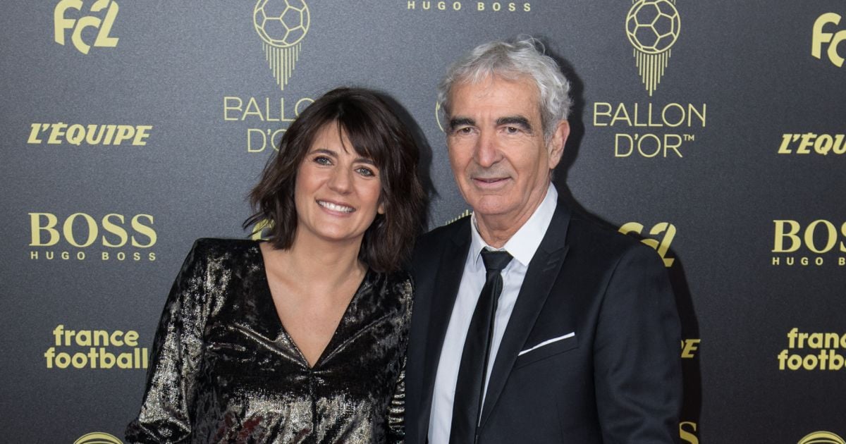 Raymond Domenech et sa femme Estelle Denis Cérémonie du Ballon d'Or