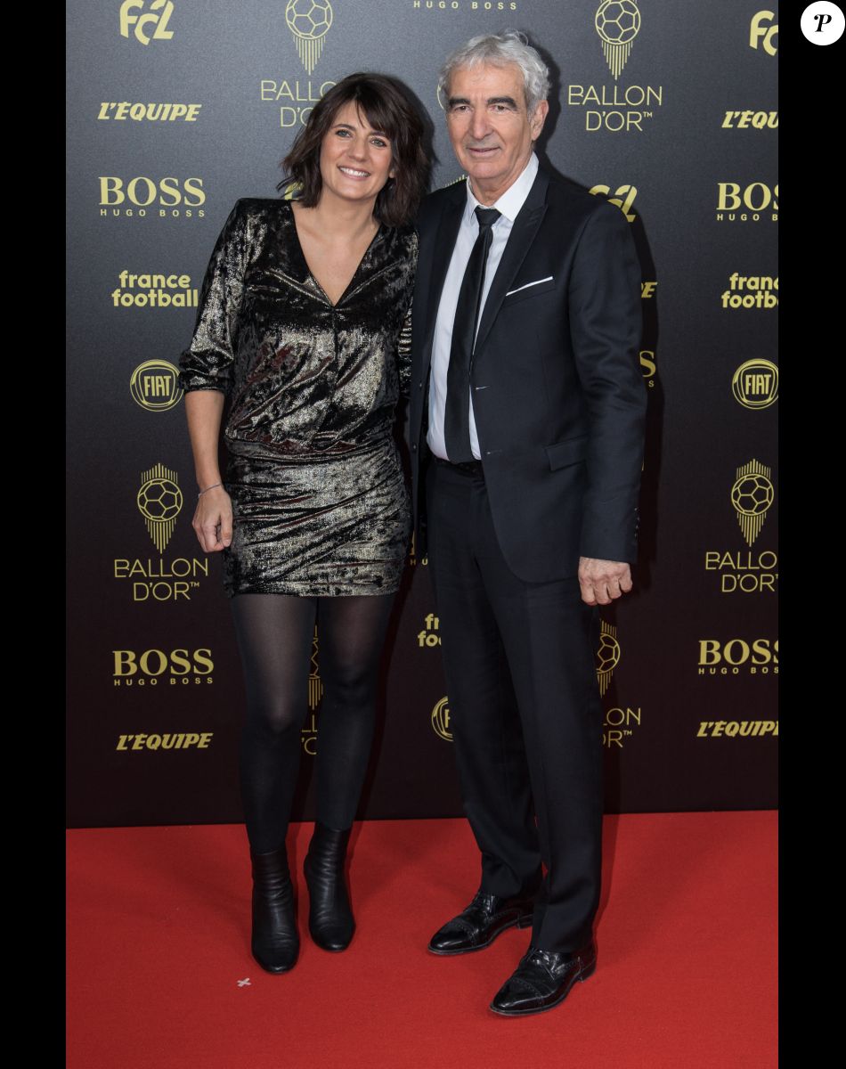 Raymond Domenech et sa femme Estelle Denis - Cérémonie du Ballon d'Or 2019 à Paris le 2 décembre 2019. © Jeremy Melloul/Bestimage