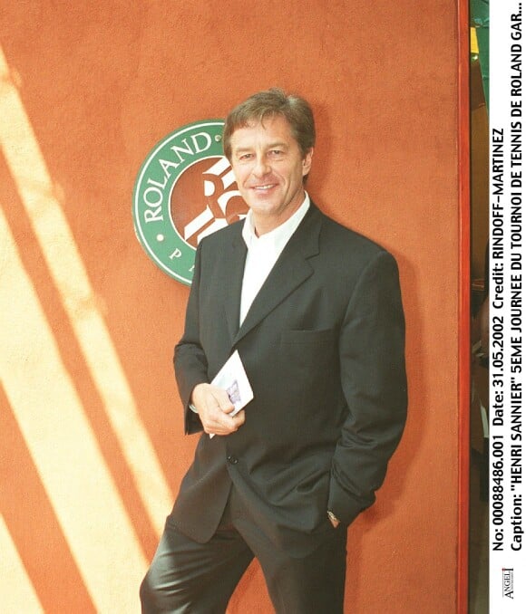 Henri Sannier - 5eme journée du tournoi de Roland-Garros en 2002