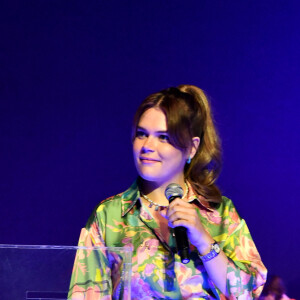 Exclusif - La princesse Stéphanie de Monaco et sa fille, Camille Gottlieb lors de la tombola durant la traditionnelle soirée d'été de Fight Aids Monaco au Sporting Club de Monaco, le 23 juillet 2022. © Bruno Bebert/Bestimage