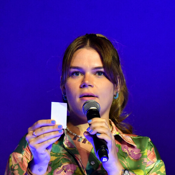 Exclusif - Camille Gottlieb lors de la tombola  durant la traditionnelle soirée d'été de Fight Aids Monaco au Sporting Club de Monaco, le 23 juillet 2022. © Bruno Bebert/Bestimage