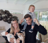 Hillary Vanderosieren et Giovanni Bonamy sont les heureux parents de deux enfants, Milo et Matteo - Instagram