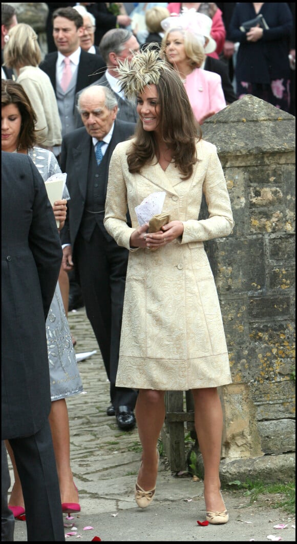Kate Middleton au mariage de Laura Parker-Bowles et Harry Lopes