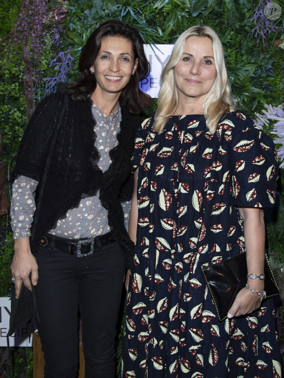 Adeline Blondieau et Sophie Favier - Soirée de lancement des produits Phyto Specific à la Pause Parisienne à Paris, le 19 novembre 2019. © Pierre Perusseau/Bestimage