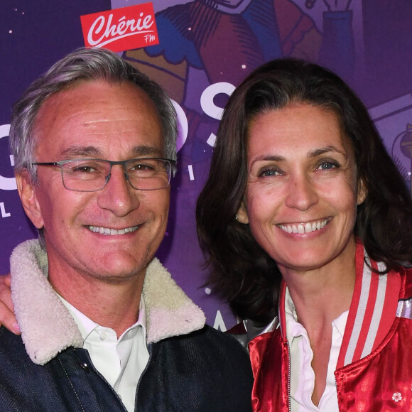 Laurent Petitguillaume et Adeline Blondieau - Générale de la comédie musicale "Ghost" au théâtre Mogador à Paris, le 26 septembre 2019. © Guirec Coadic/Bestimage