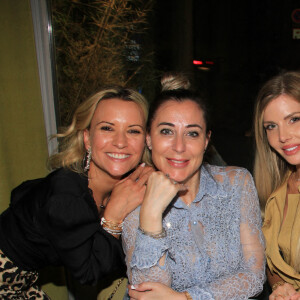 Exclusif - Marie Bourquard, Magali Berdah, Jessica Thivenin, Thibault Garcia - Dîner au restaurant cacher "Le Shkoun" à Paris le 24 juin 2022. © Philippe Baldini/Bestimage