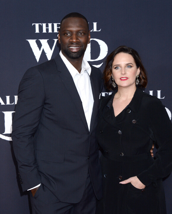 Omar Sy et sa femme Hélène à la première du film "The Call of the Wild" à Los Angeles, le 13 février 2020. 