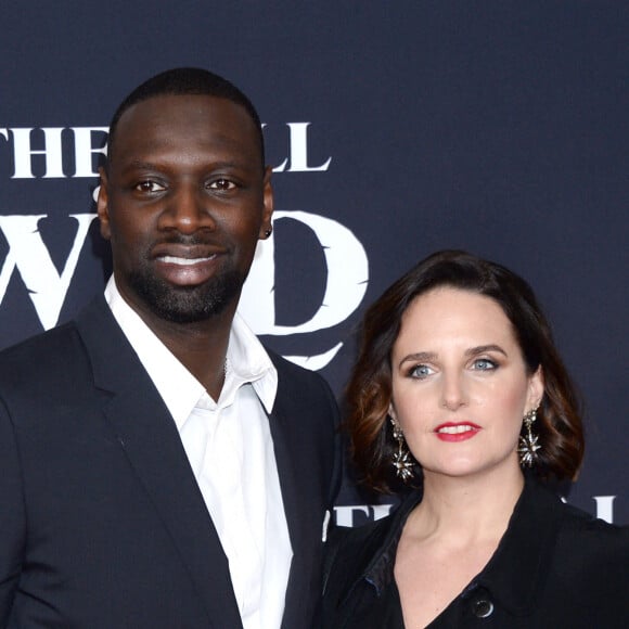 Omar Sy et sa femme Hélène à la première du film "The Call of the Wild" à Los Angeles, le 13 février 2020. 