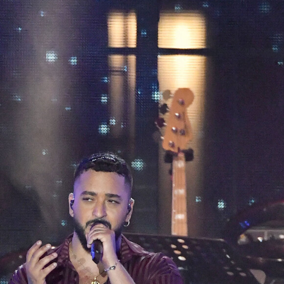 Exclusif - Slimane - "Fête de la Musique 2022 : Le 40ème anniversaire - Grand Concert France Télévisions" sur l'Esplanade de l'Europe à Montpellier. Le 21 juin 2022 © Cyril Moreau-Bruno Bebert / Bestimage 