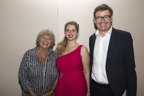 Jacqueline Franjou, Marie Perbost, Jean-Michel Dhuez - Marie Perbost lors des "Nuits Classiques" du Festival de Ramatuelle, le 29 juillet 2022. 