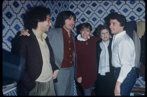 Michel Berger, Serg Lama, France Gall, Mireille Hartuch, Thierry Le Luron