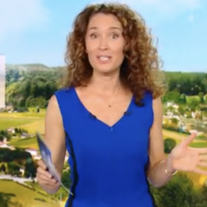 Marie-Sophie Lacarrau de retour sur TF1 pour présenter le JT de 13H après son infection à l'oeil - TF1