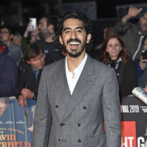 Dev Patel à la première du film "The Personal History Of David Copperfield" lors de la cérémonie d'ouverture de la 63ème édition du festival BFI du film de Londres au cinéma Odeon Luxe Leicester Square in Londres, Royaume Uni, le 2 octobre 2019. 
