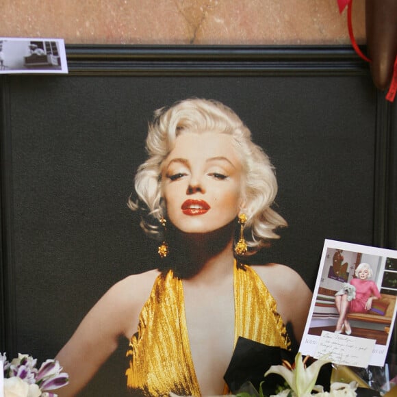 Memorial pour l'anniversaire de la mort de Marilyn Monroe.