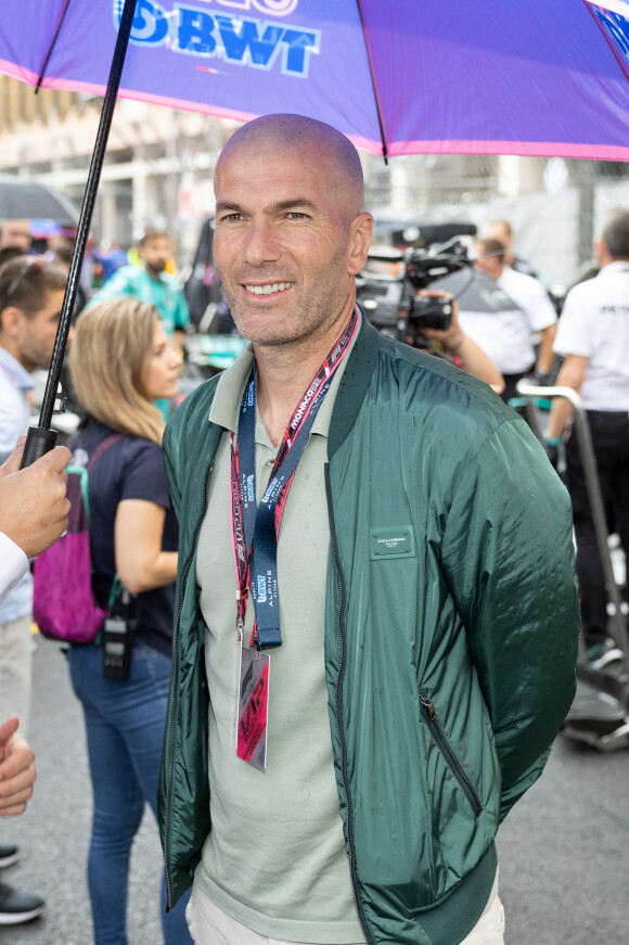Zinédine Zidane lors du Grand Prix de Monaco de F1, à Monaco. © Olivier Huitel/Pool/Bestimage