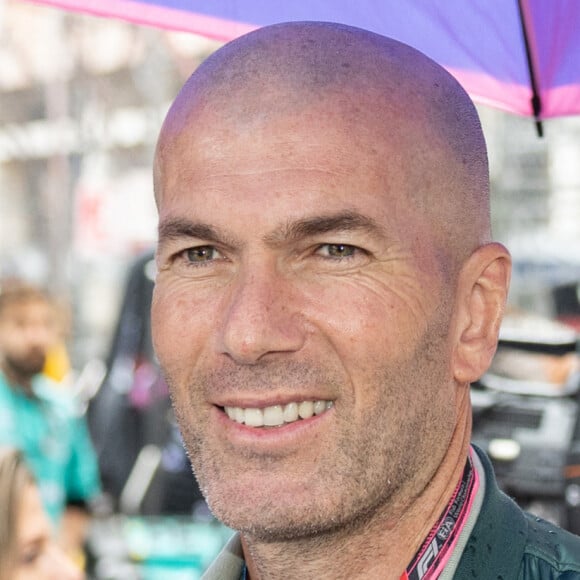 Zinédine Zidane lors du Grand Prix de Monaco de F1, à Monaco. © Olivier Huitel/Pool/Bestimage