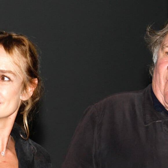 Gérard Depardieu, Sandrine Bonnaire lors du Festival Premiers Plans à Angers le 28 janvier 2022. © Laetitia Notarianni / Bestimage