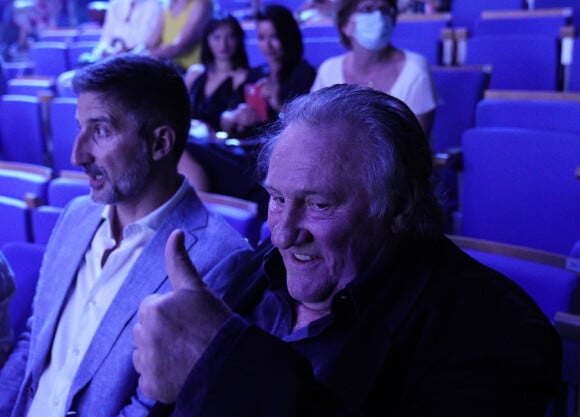 Gérard Depardieu au "Baltic Debuts Film Festival" à Svetlogorsk. Le 24 juillet 2021.