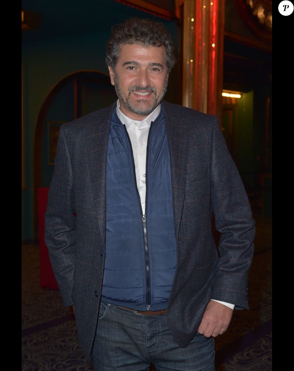 Exclusif - Daniel Levi à la générale du spectacle musical Les Choristes au théâtre des Folies Bergère à Paris, France, le 2 mars 2017. Treize ans après le succès mondial du film Les Choristes (15 millions d'entrées en salle, 4 millions d'albums vendus, 2 nominations aux Oscars, 2 César), Christophe Barratier a adapté et mis en scène le spectacle qui sera aux Folies Bergère jusqu'à l'été, puis en tournée dans toute la France à partir de septembre. © Gorassini-Moreau/Bestimage