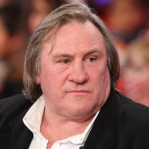 Gérard Depardieu - Enregistrement de l'émission "Vivement dimanche"