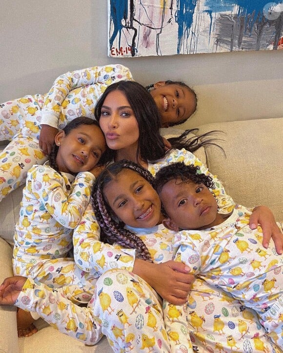 Kim Kardashian et North, Saint, Chicago et Psalm, les 4 enfants qu'elle a eus avec Kanye West