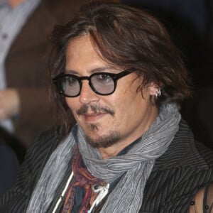 Johnny Depp à la première la série animée "Puffins" au Studio 1905 à Belgrade, Serbie, le 20 octobre 2021. © Future-Image/Zuma Press/Bestimage